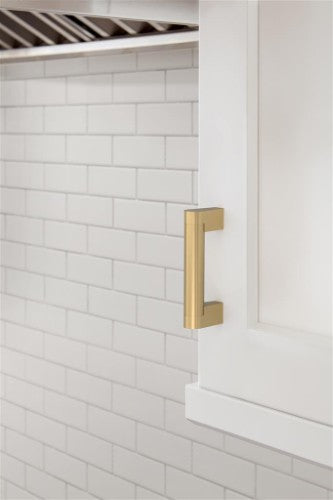 Composite Zinc Champagne Bronze Cabinet Pull 12