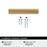 Composite Zinc Champagne Bronze Cabinet Pull 11