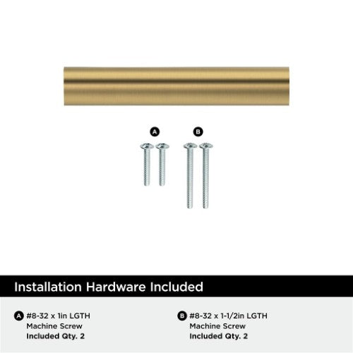 Composite Zinc Champagne Bronze Cabinet Pull 11