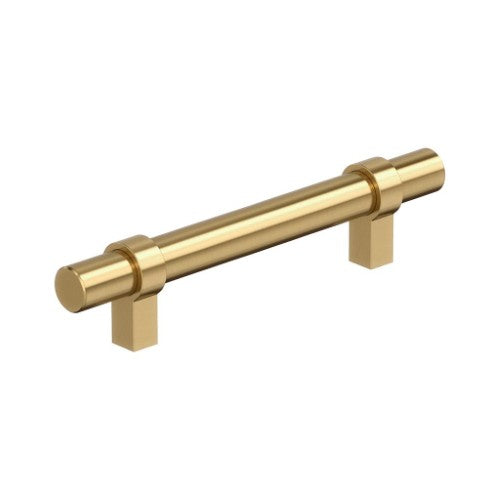 Central Zinc Champagne Bronze Cabinet Pull 2