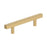 Bar Pulls Square Zinc Champagne Bronze Cabinet Pull 2