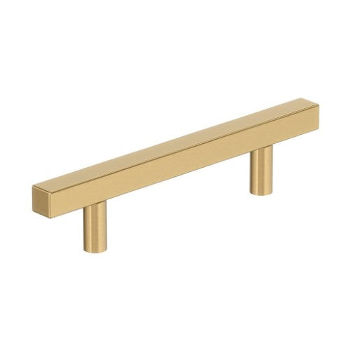 Bar Pulls Square Zinc Champagne Bronze Cabinet Pull 2