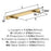 Bar Pulls Square Zinc Champagne Bronze Cabinet Pull 7