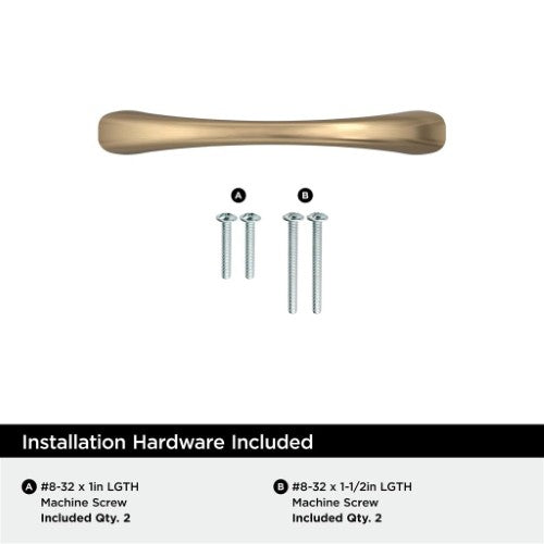 Vaile Zinc Champagne Bronze Cabinet Pull 9