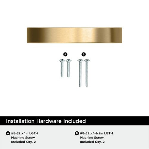 Parabolic Zinc Champagne Bronze Cabinet Pull 9