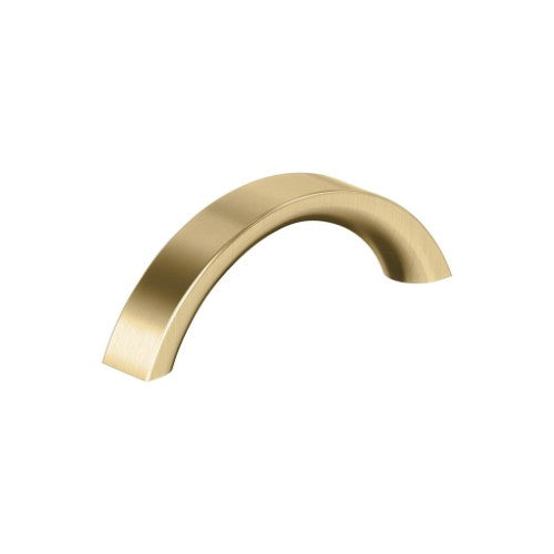 Parabolic Zinc Champagne Bronze Cabinet Pull 2