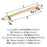Rift Zinc Champagne Bronze Cabinet Pull 7