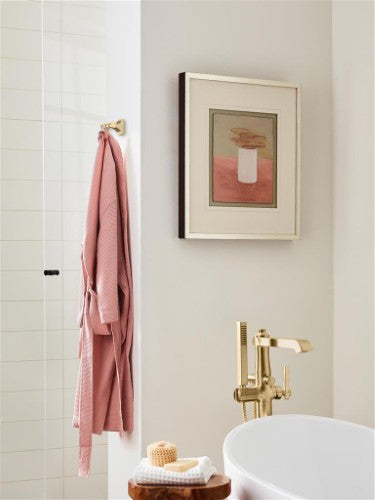 Davenport Zinc & Stainless Steel Champagne Bronze Hook 5