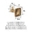 Stature Zinc Champagne Bronze Hook 2