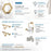 Prismo Zinc Champagne Bronze Hook 9
