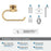 Appoint Zinc Champagne Bronze Toilet Paper Holder 3