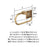 Appoint Zinc Champagne Bronze Toilet Paper Holder 2