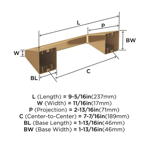 Blackrock Zinc Champagne Bronze Toilet Paper Holder 2