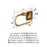 Stature Zinc Champagne Bronze Toilet Paper Holder 2