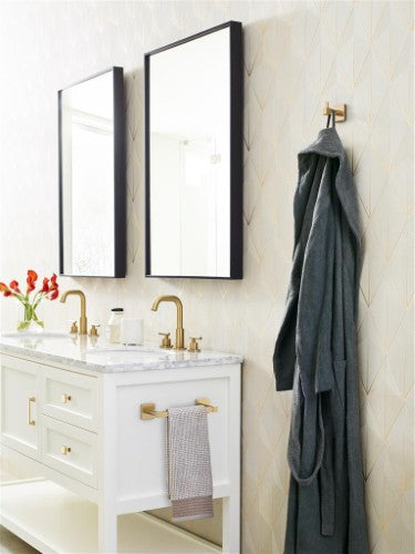 Appoint Zinc & Stainless Steel Champagne Bronze Towel Bar 8
