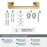 Appoint Zinc & Stainless Steel Champagne Bronze Towel Bar 7
