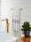 Arrondi Stainless Steel Champagne Bronze Towel Bar 12