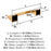 Blackrock Zinc & Stainless Steel Champagne Bronze Towel Bar 4