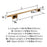 Bronx Zinc & Stainless Steel Champagne Bronze Towel Bar 5