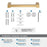 Monument Zinc & Stainless Steel Champagne Bronze Towel Bar 7