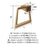 Blackrock Zinc Champagne Bronze Towel Ring 2