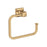 Mulholland Zinc Champagne Bronze Towel Ring 1