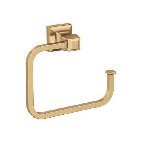 Mulholland Zinc Champagne Bronze Towel Ring 1
