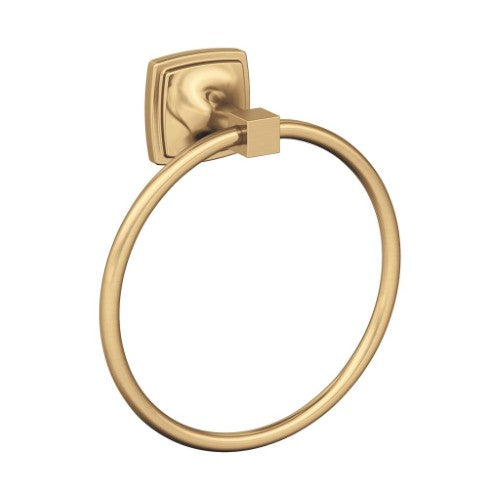 Stature Zinc & Aluminum Champagne Bronze Towel Ring 1