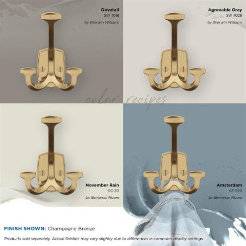 Vicinity Zinc Champagne Bronze Hook 7