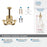 Vicinity Zinc Champagne Bronze Hook 3