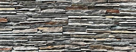 Full Ledger Sample - Champagne Limestone Ledgestone - 6" x 24" x 3/4" - 1" Natural Cleft