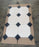 Champagne Octagon Limestone with Nero Marquina Keys Marble Tile Honed