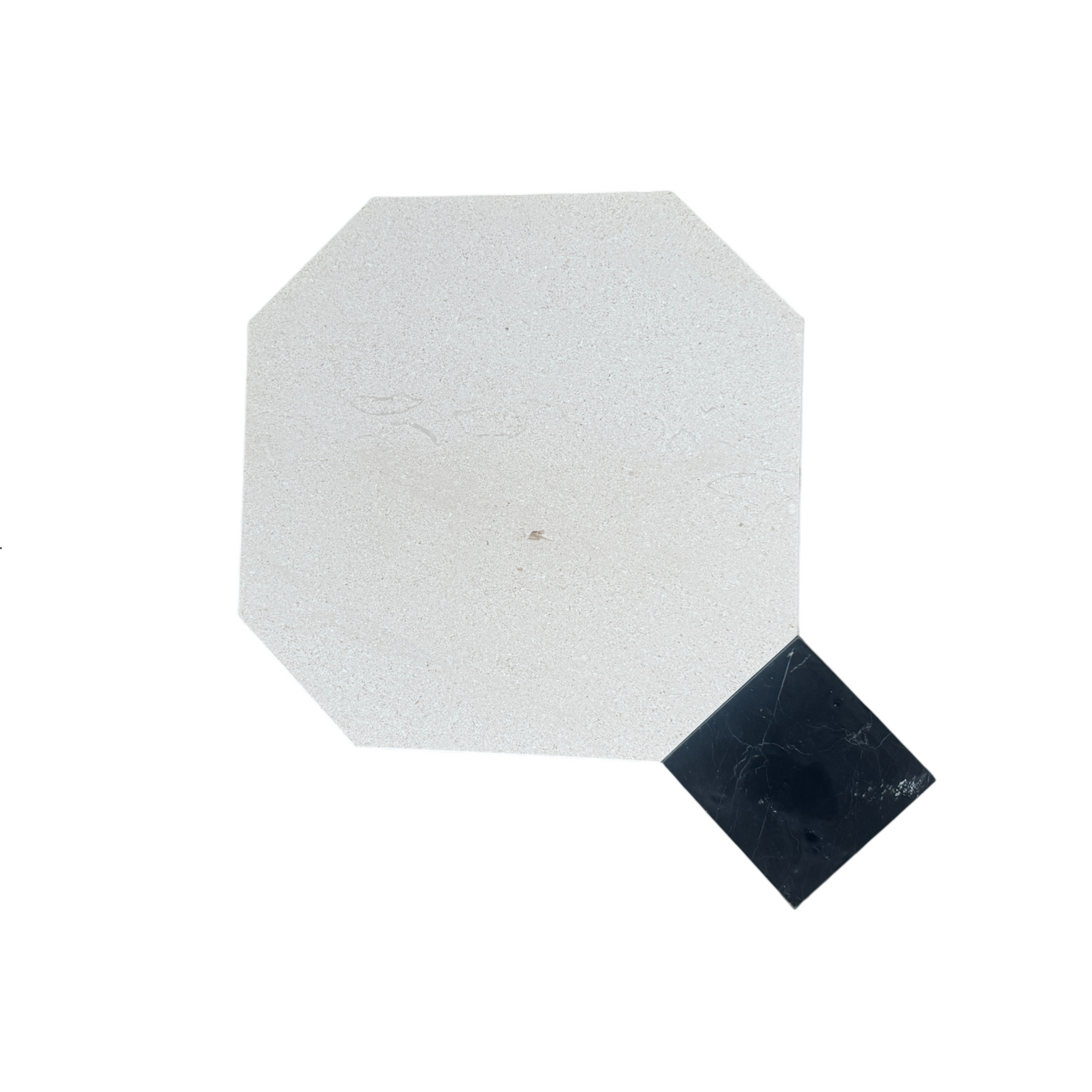 12 x 12 Polished Limestone Bathroom