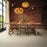 Vinyl Champagne Travertino Vinyl Tile Polyurethane 3