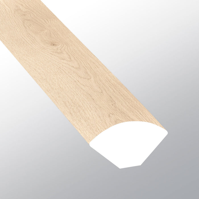 XL Prescott Chester Hills Luxury Vinyl Moulding / Trim - 0.64" x 94" Quarter Round