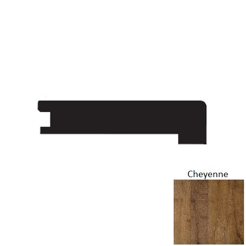 Taverne Wood Cheyenne Flush Square Stair Nose Wire Brushed 1