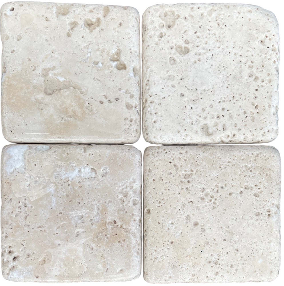Chiaro Travertine Tile - Tumbled