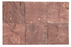 Chocolate Natural Cleft Face, Gauged Back Sandstone Tile - 24" x 24"