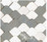 Zellige Classique Terracotta Chouari in Atlas White, Blanc, Gris Perle Mosaic Glossy 2