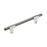 Urbanite Zinc & Aluminum Polished Chrome / Black Chrome Cabinet Pull 2