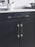 Urbanite Zinc & Aluminum Polished Chrome / Brushed Matte Black Cabinet Pull 23