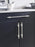 Urbanite Zinc & Aluminum Polished Chrome / Satin Nickel Cabinet Pull 12