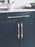 Urbanite Zinc & Aluminum Polished Chrome / Satin Nickel Cabinet Pull 10