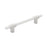 Urbanite Zinc & Aluminum Polished Chrome / White Cabinet Pull 2
