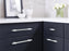 Urbanite Zinc & Aluminum Polished Chrome / White Cabinet Pull 14