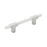 Urbanite Zinc & Aluminum Polished Chrome / White Cabinet Pull 1