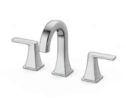 Volga Chrome Bathroom Faucet Chrome 1
