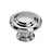 Inspirations Zinc Polished Chrome Cabinet Knob 3