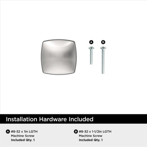 Garfield Zinc Polished Chrome Cabinet Knob 3