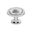 Loop Zinc Polished Chrome Cabinet Knob 1